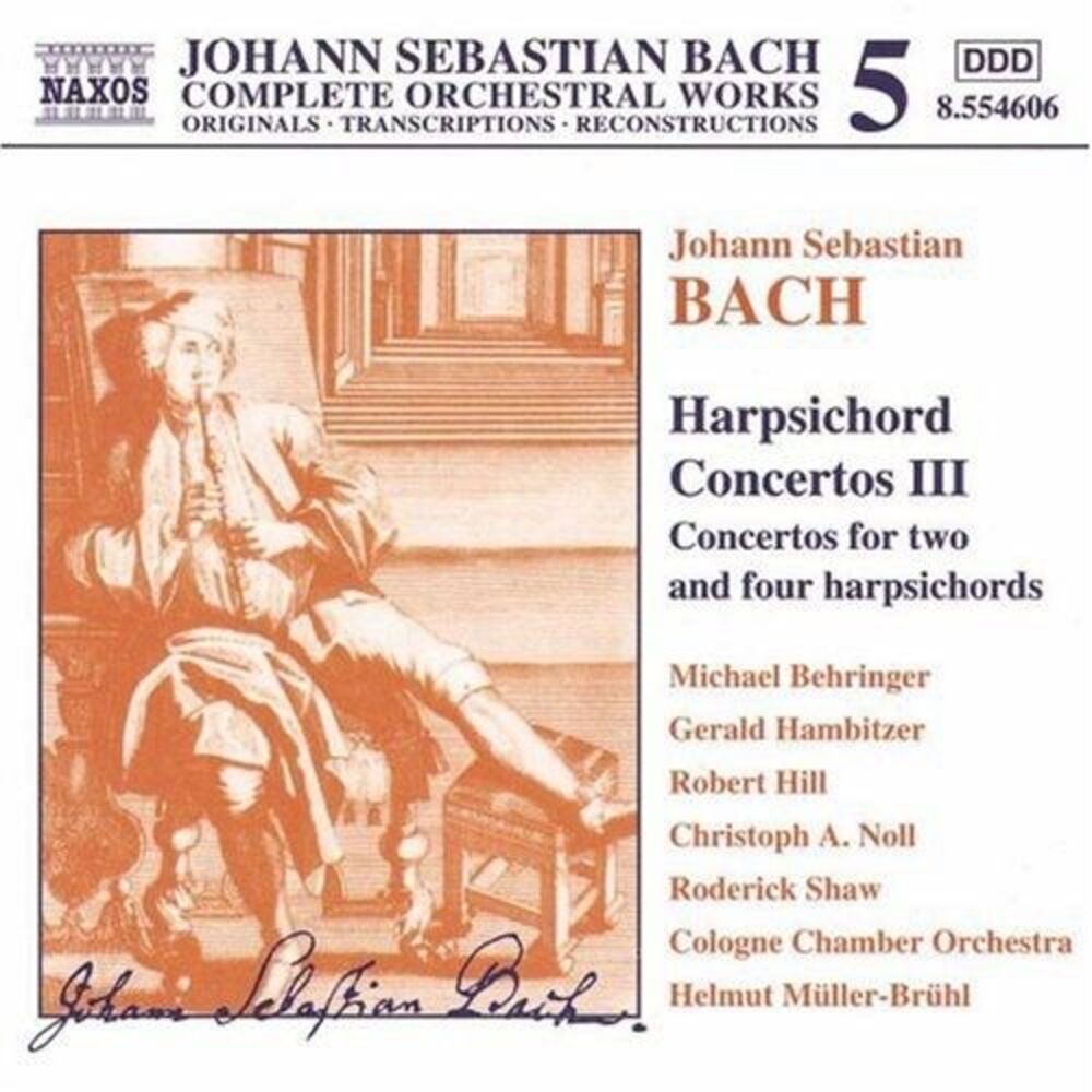 J.S. Bach - Harpsichord Concertos III  CD